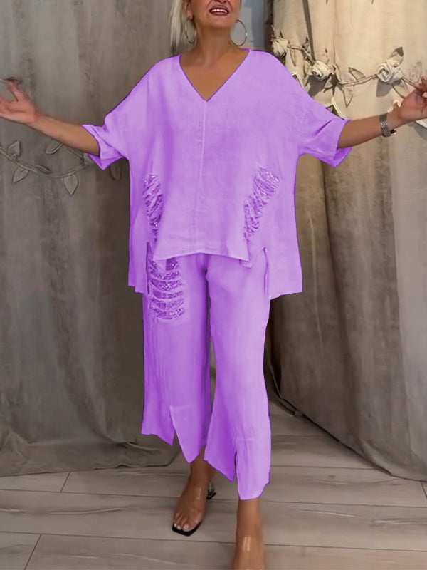 Selena | Elegant Two-Piece Summer Set for the Sunny Days
