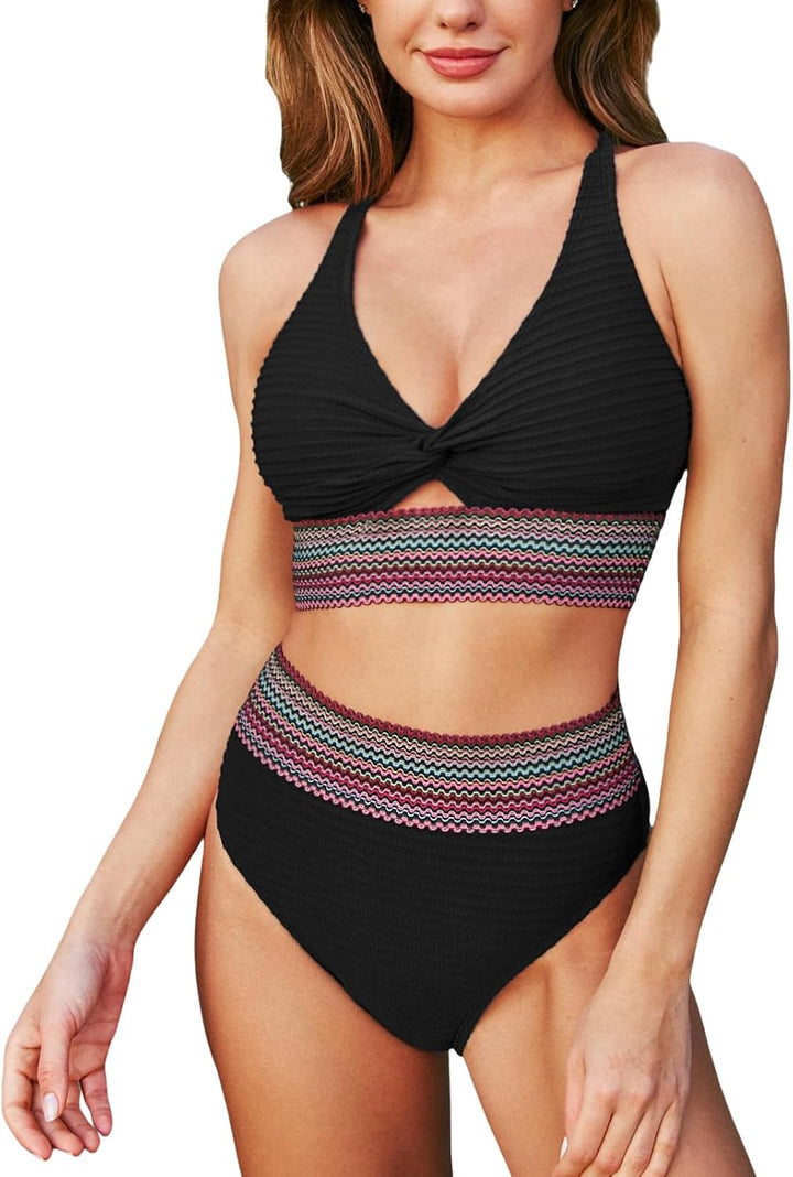Isabelle | Crochet-Waist One-Piece Swimsuit