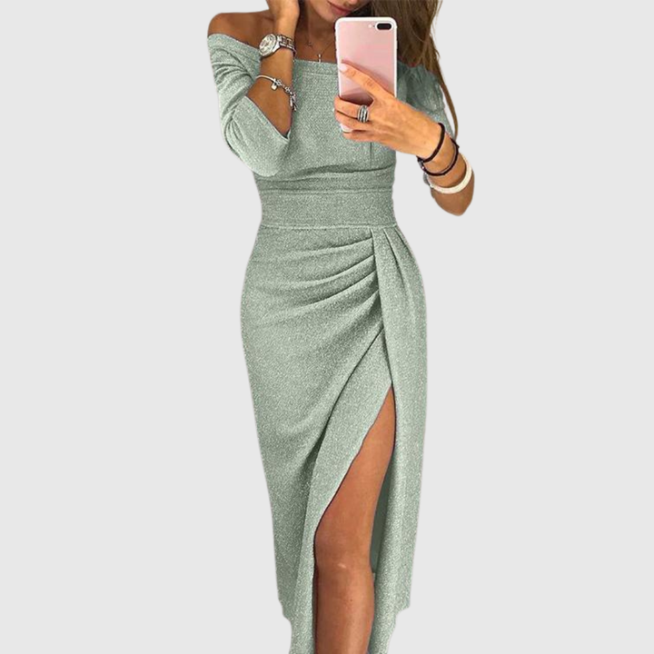 Helena | Off-Shoulder Gala Gown