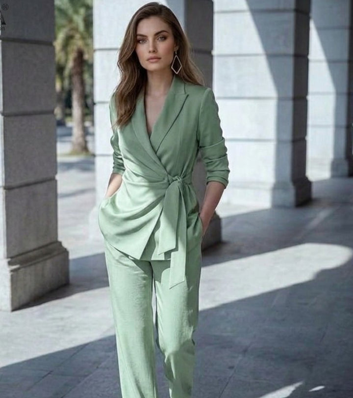 Isobel – Tailored Wide-Leg Two-Piece Set