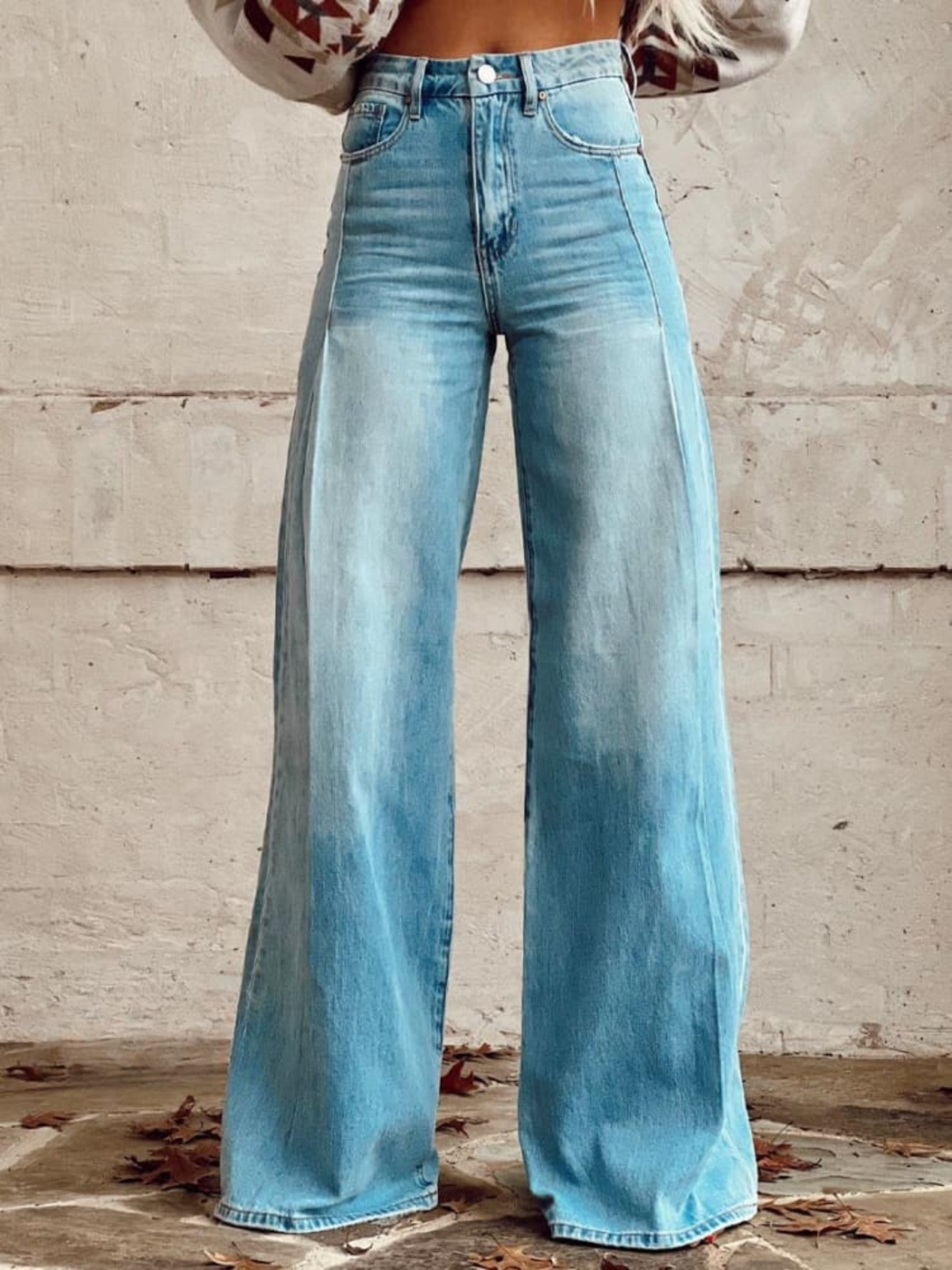 Pauline | Elegant Wide Trousers