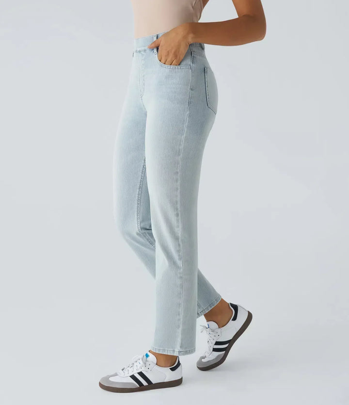 Elisha | Elastic and Comfortable Trousers with High Waist