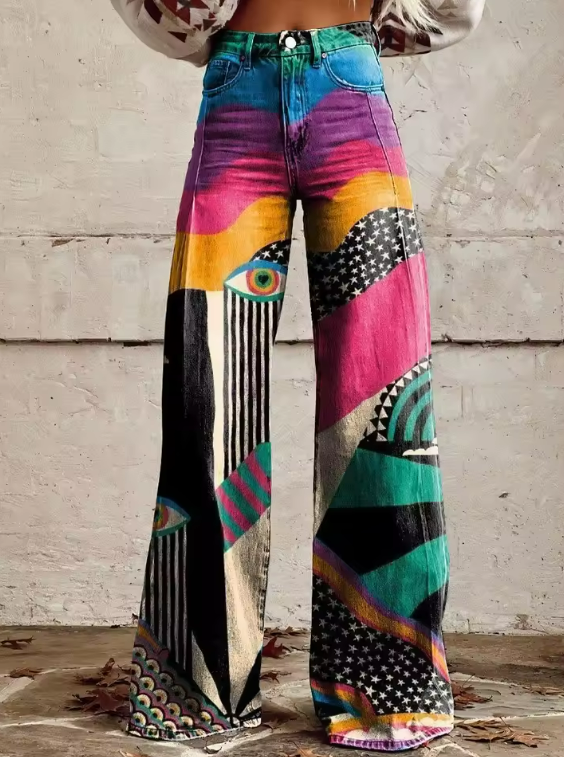 Astrid | Flared Trousers Boho Chic