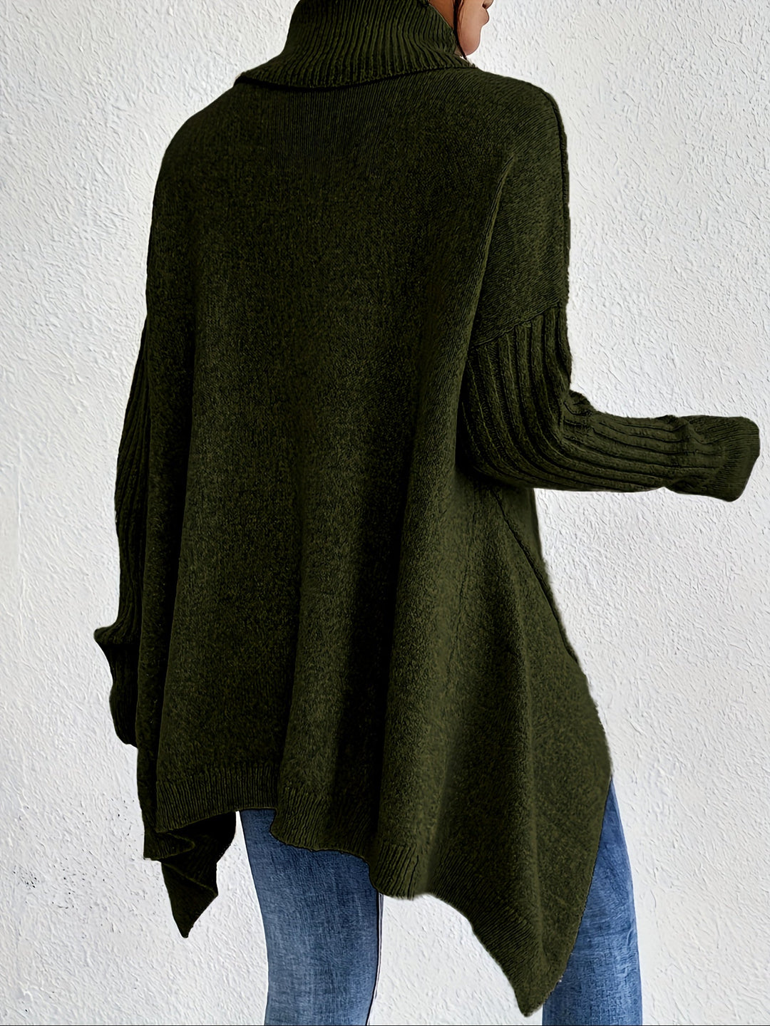 Ceridwen – Turtleneck Oversized Casual Jumper
