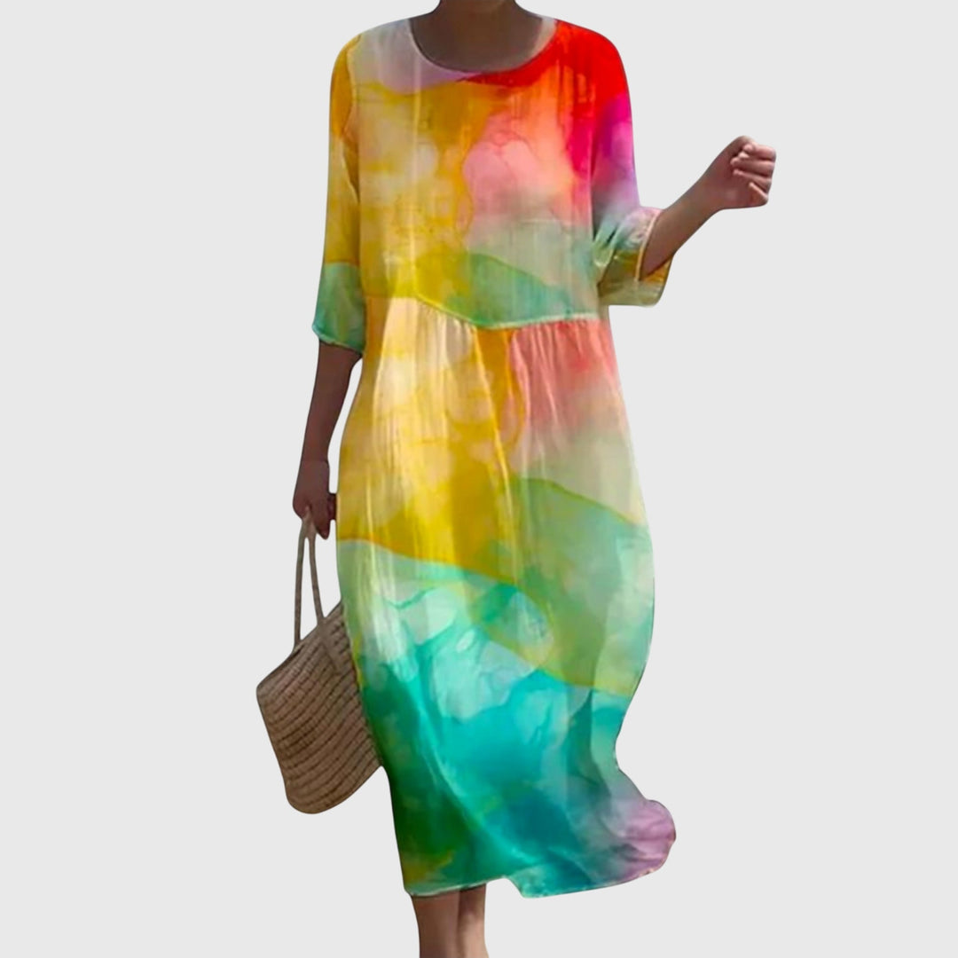Rowena | Stylish Floral Maxi Dress