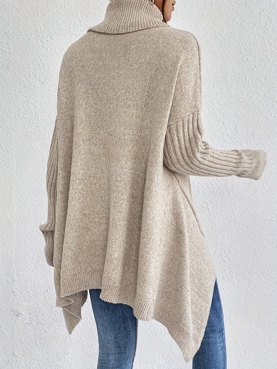 Ceridwen – Turtleneck Oversized Casual Jumper