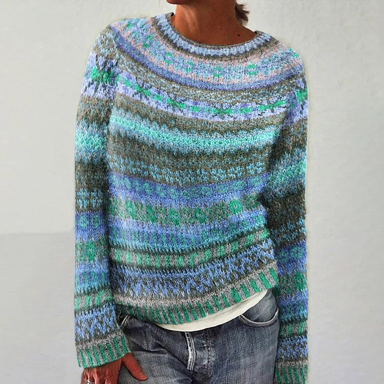 Florence – Striped Knit Jumper
