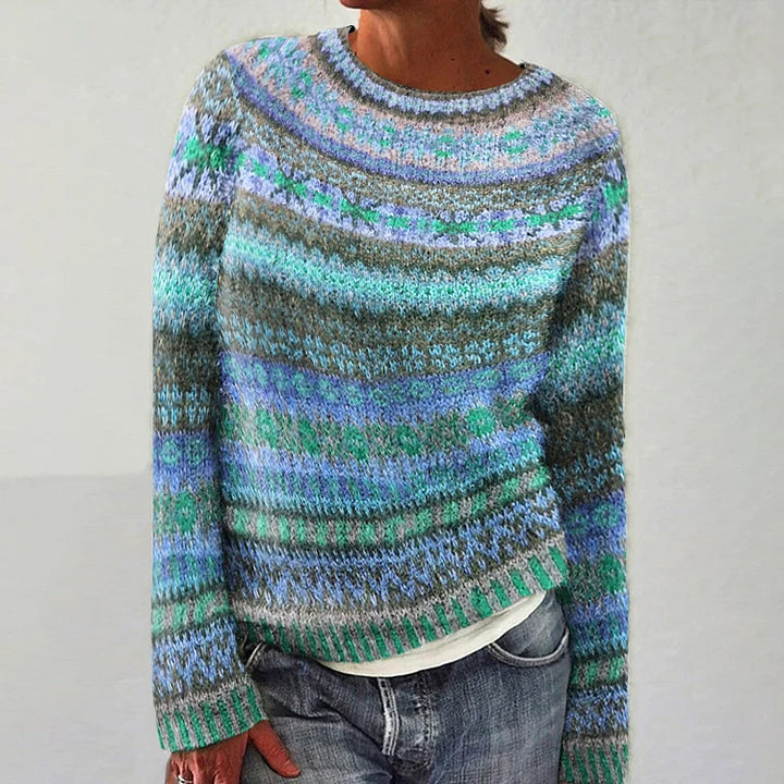 Florence – Striped Knit Jumper