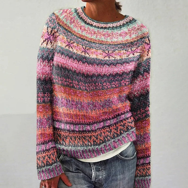 Cecily – Striped Knit Jumper