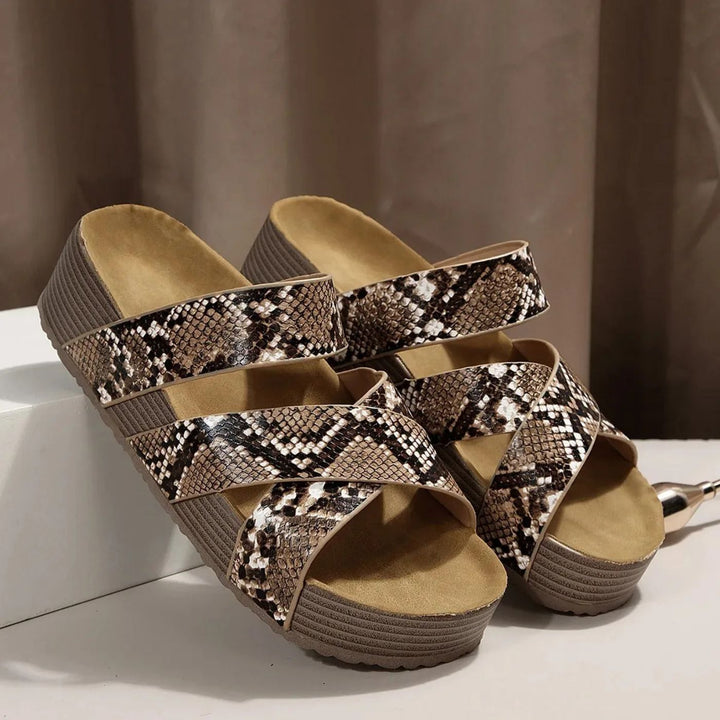 Ramira | Orthopaedic Leather Strap Sandals