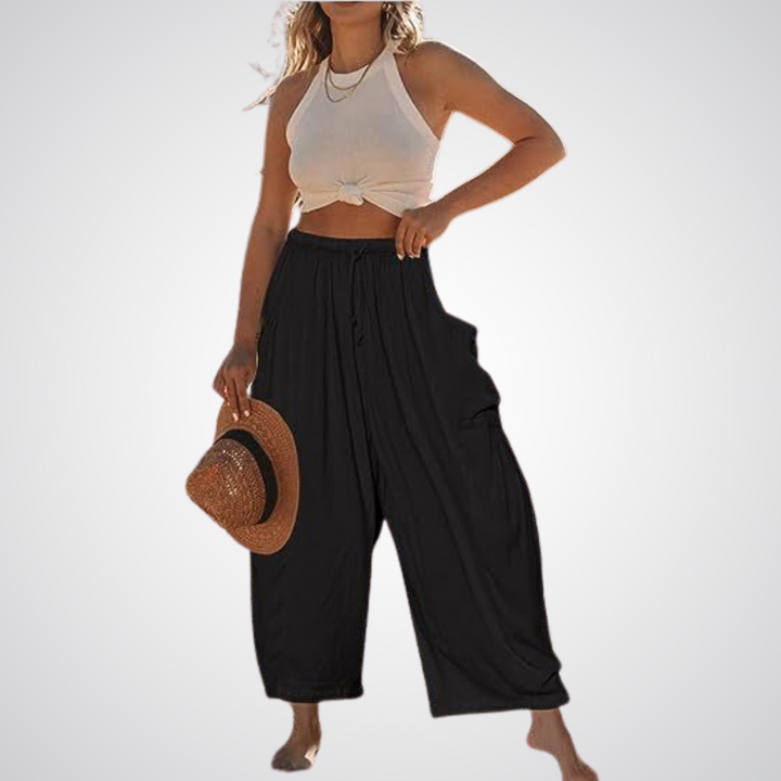 ELENA | Wide-Leg Comfort Trousers