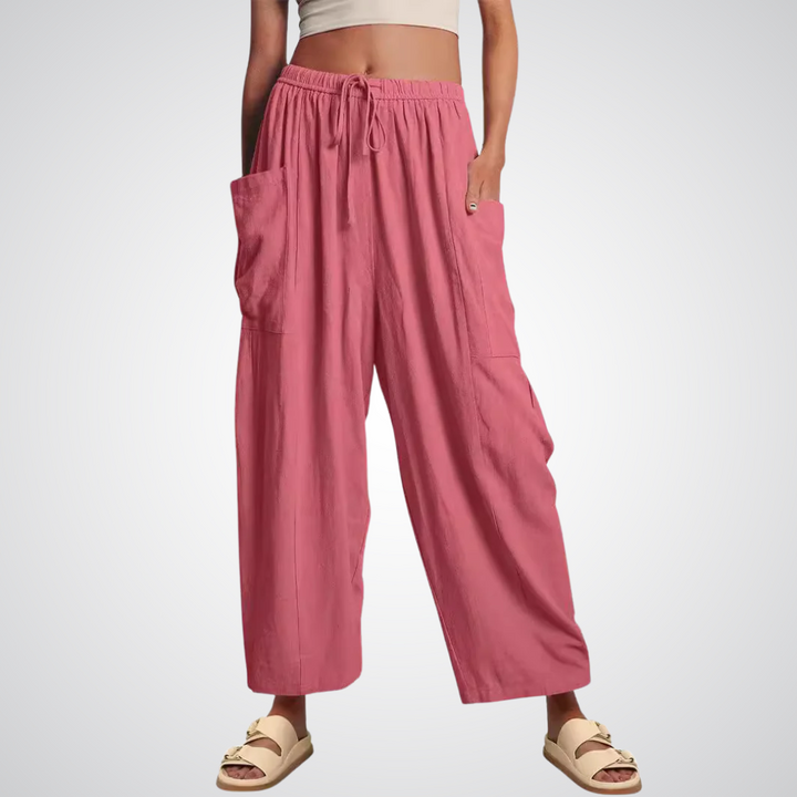 ELENA | Wide-Leg Comfort Trousers