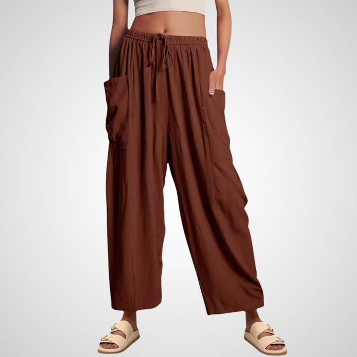 ELENA | Wide-Leg Comfort Trousers