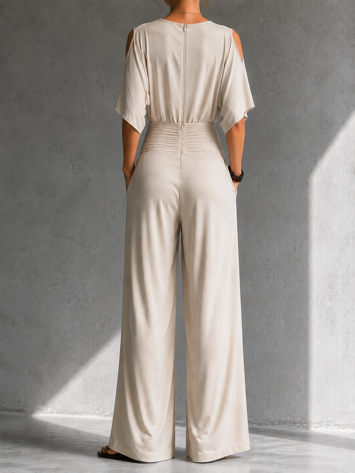 Yvonne – Wide Leg Wrap Jumpsuit