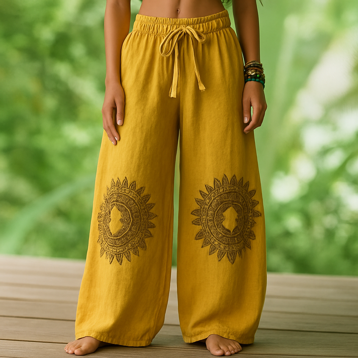 Elyna | Effortless Boho Comfort Trousers