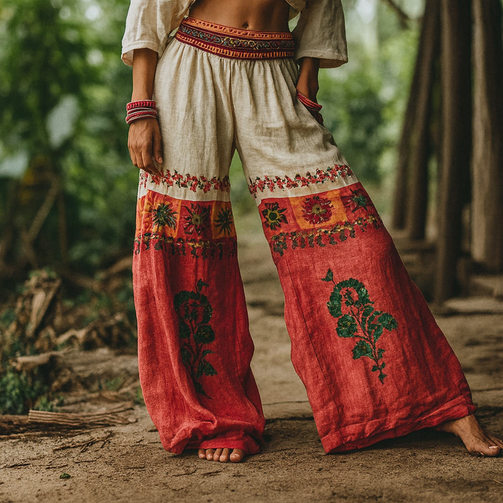 Elyna | Effortless Boho Comfort Trousers