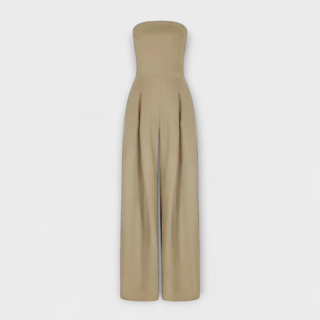 Kitty – Strapless Wide-Leg Jumpsuit