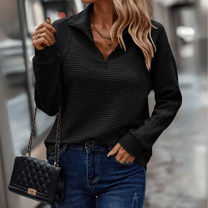 Nikole | Chic Half-Zip Pullover