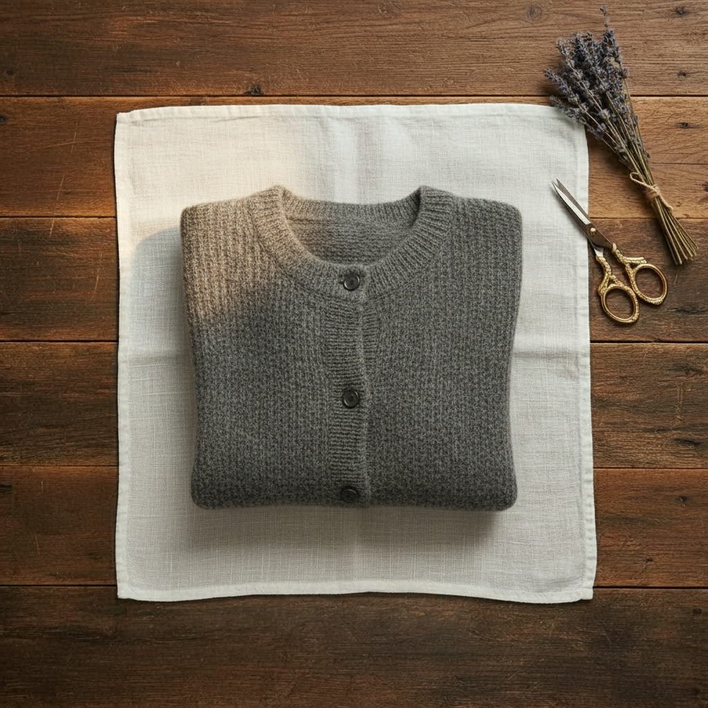 Theresa – Longline Cardigan with Gold Buttons