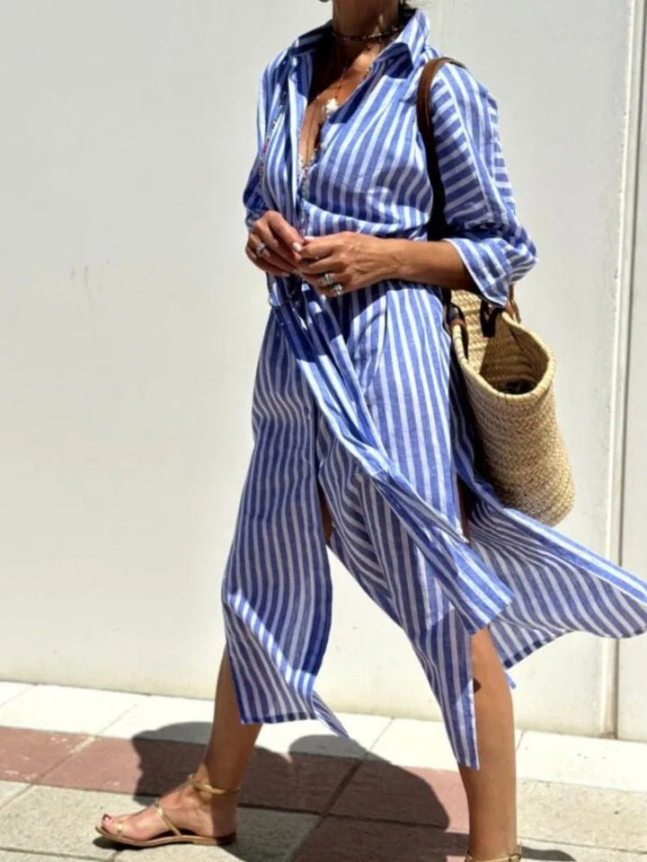 Jennica | Casual Striped Dress