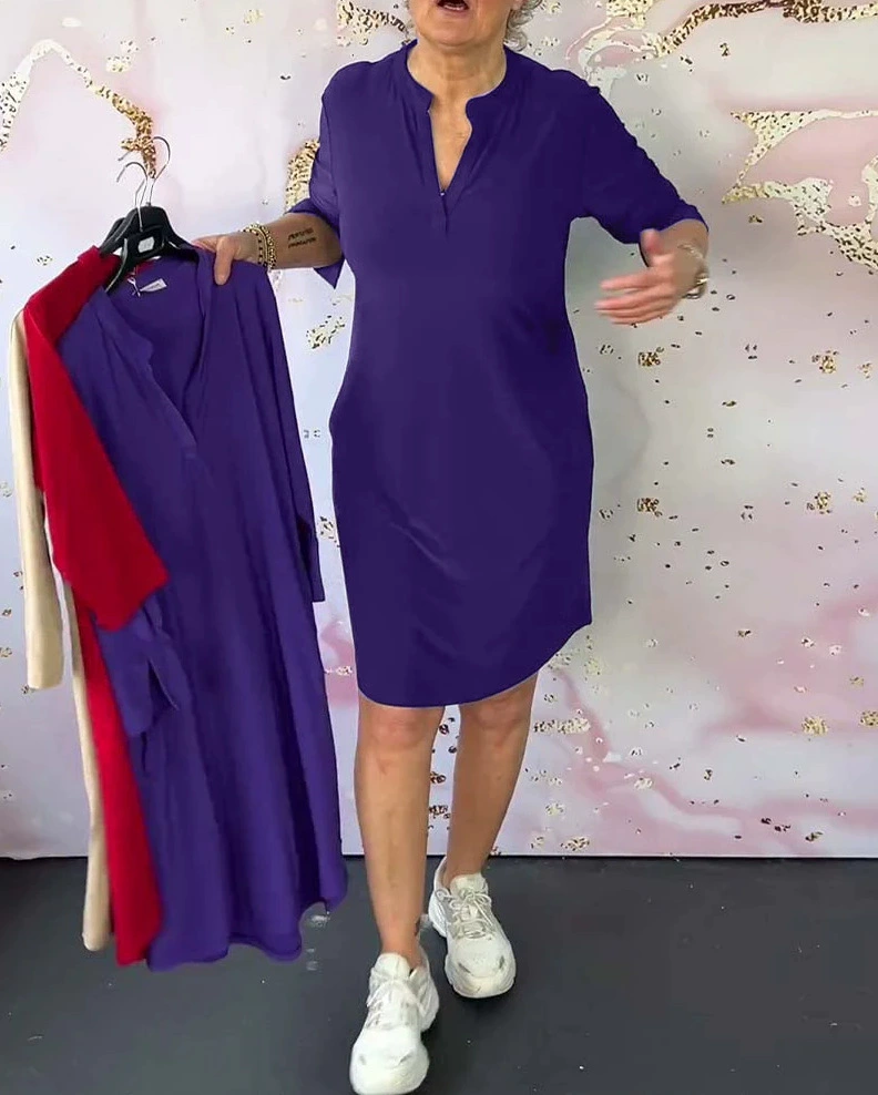 Stacy | Neck Summer Dress