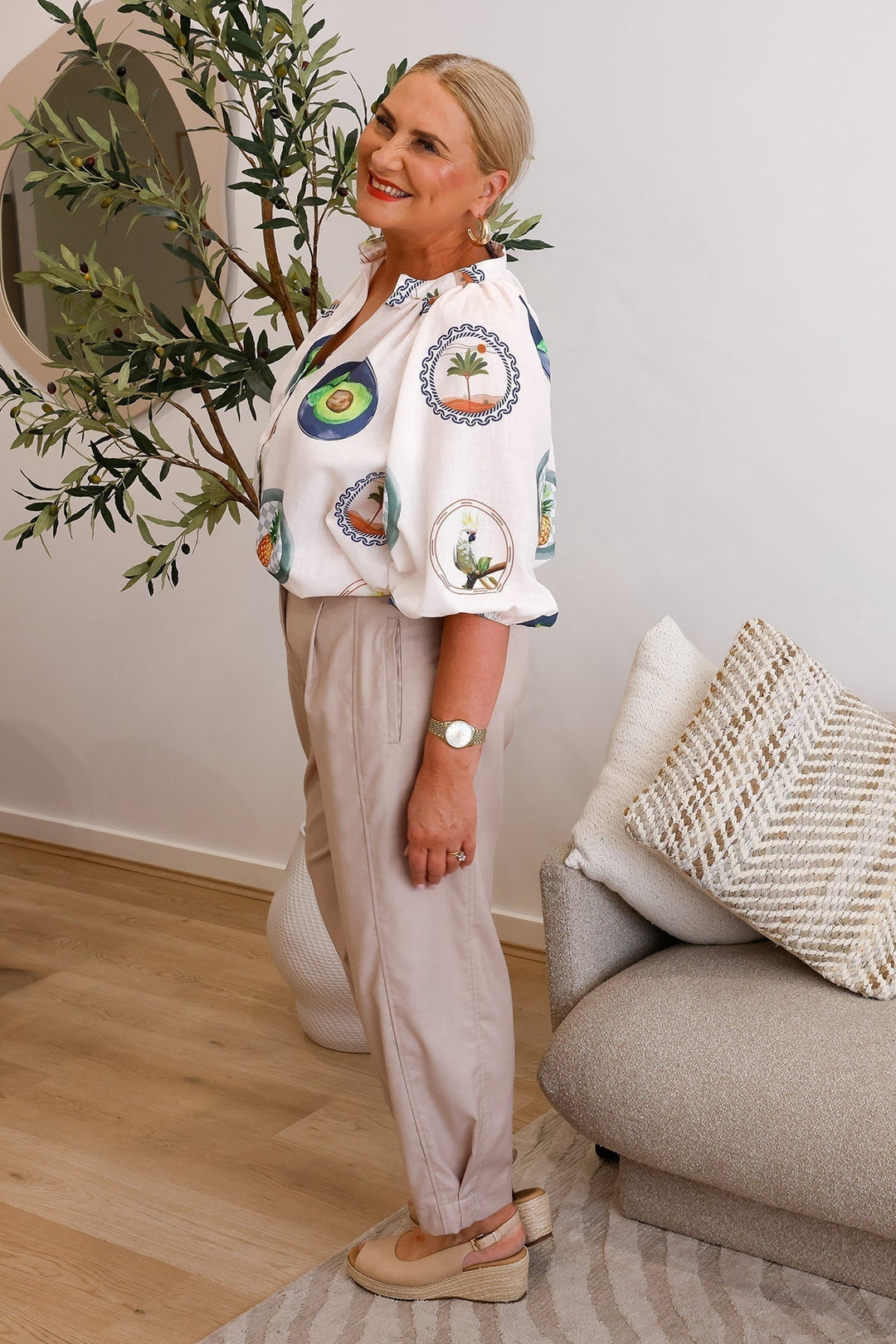 Catriona | Tailored Breezy Trouser