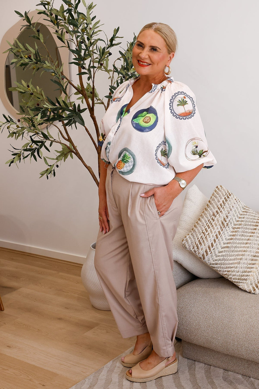 Catriona | Tailored Breezy Trouser