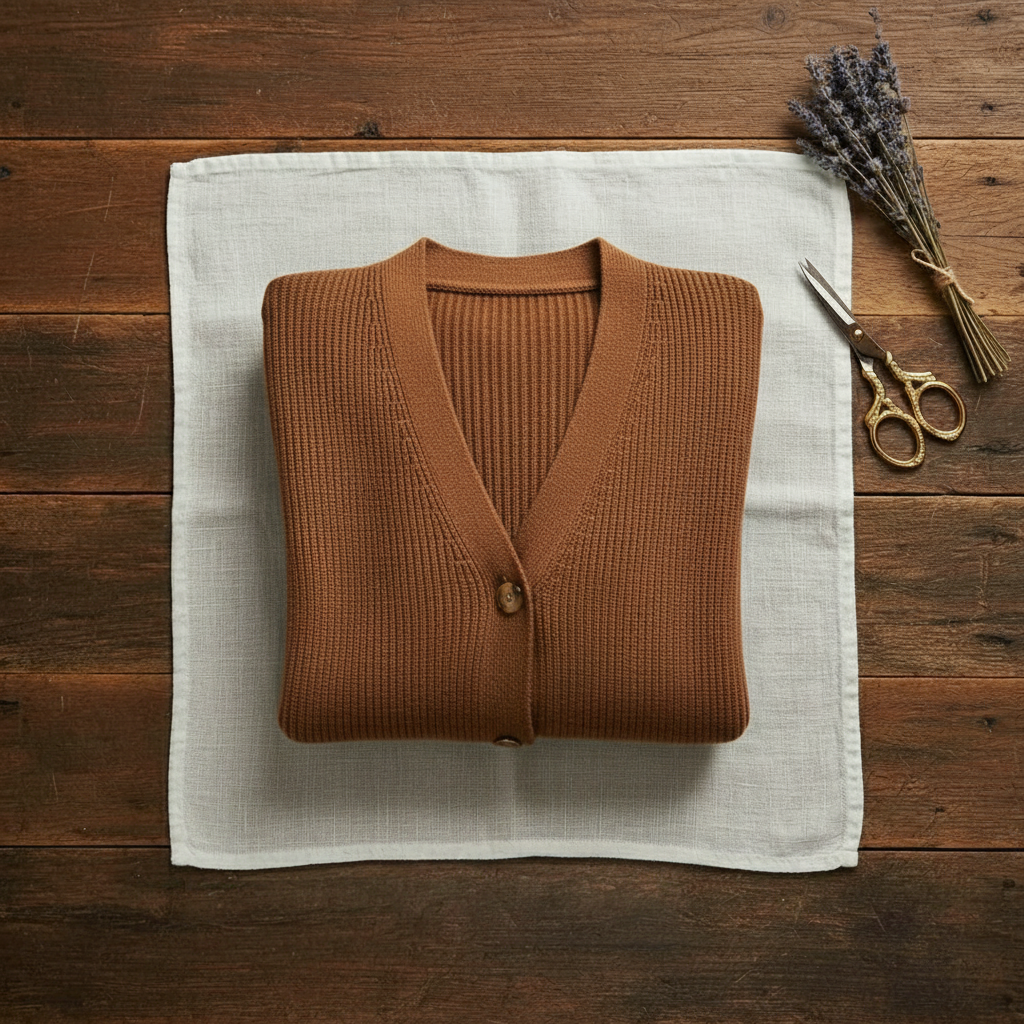 Miranda – Longline Ribbed Button Cardigan