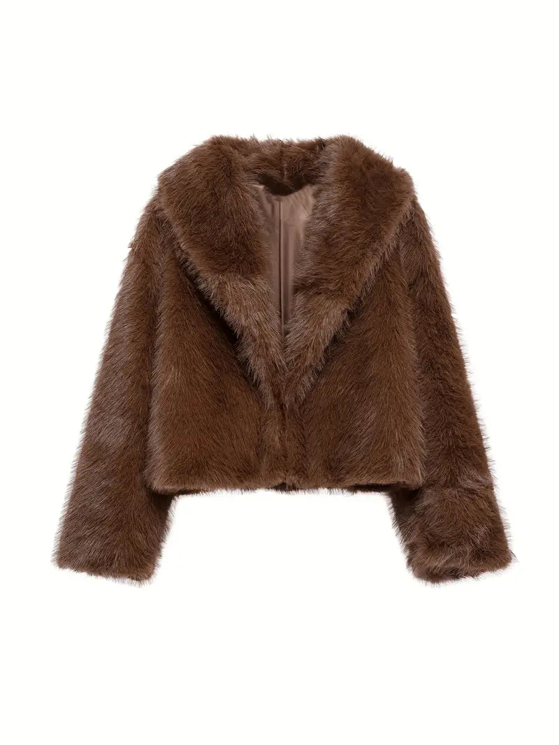 Philippa – Luxurious Faux Fur Jacket