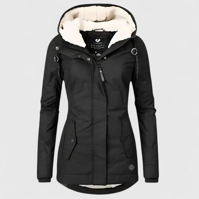 Shona – Fleece-Lined Hooded Winter Jacket