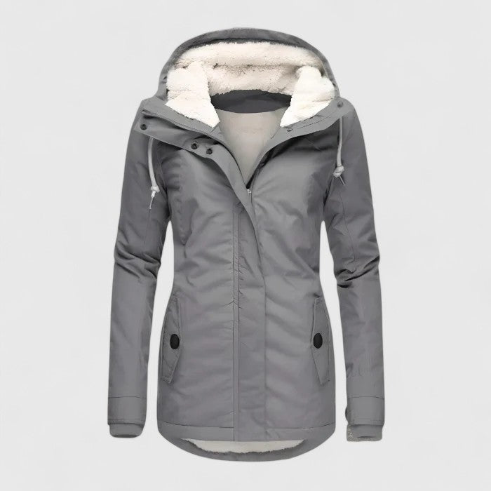 Shona – Fleece-Lined Hooded Winter Jacket
