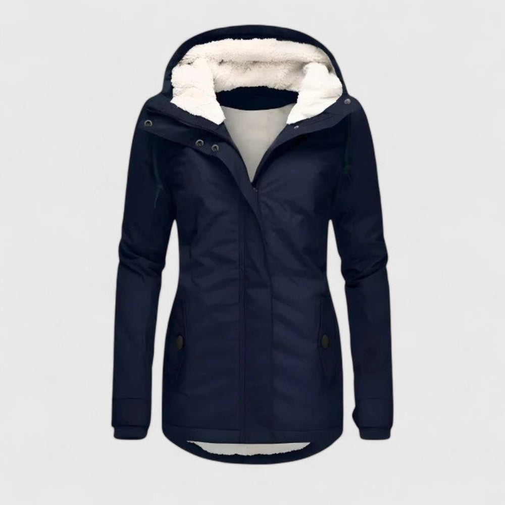Shona – Fleece-Lined Hooded Winter Jacket