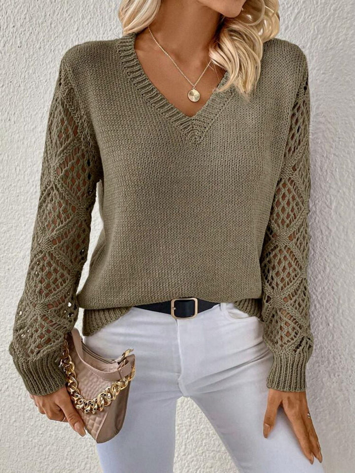 Erin | Soft V-Neck Jumper