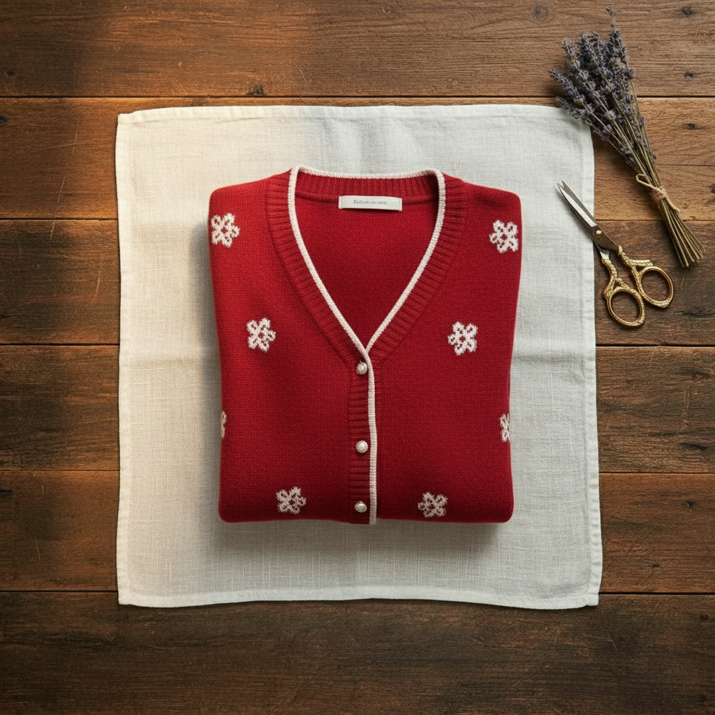 Polly – Floral Embroidered Knit Cardigan