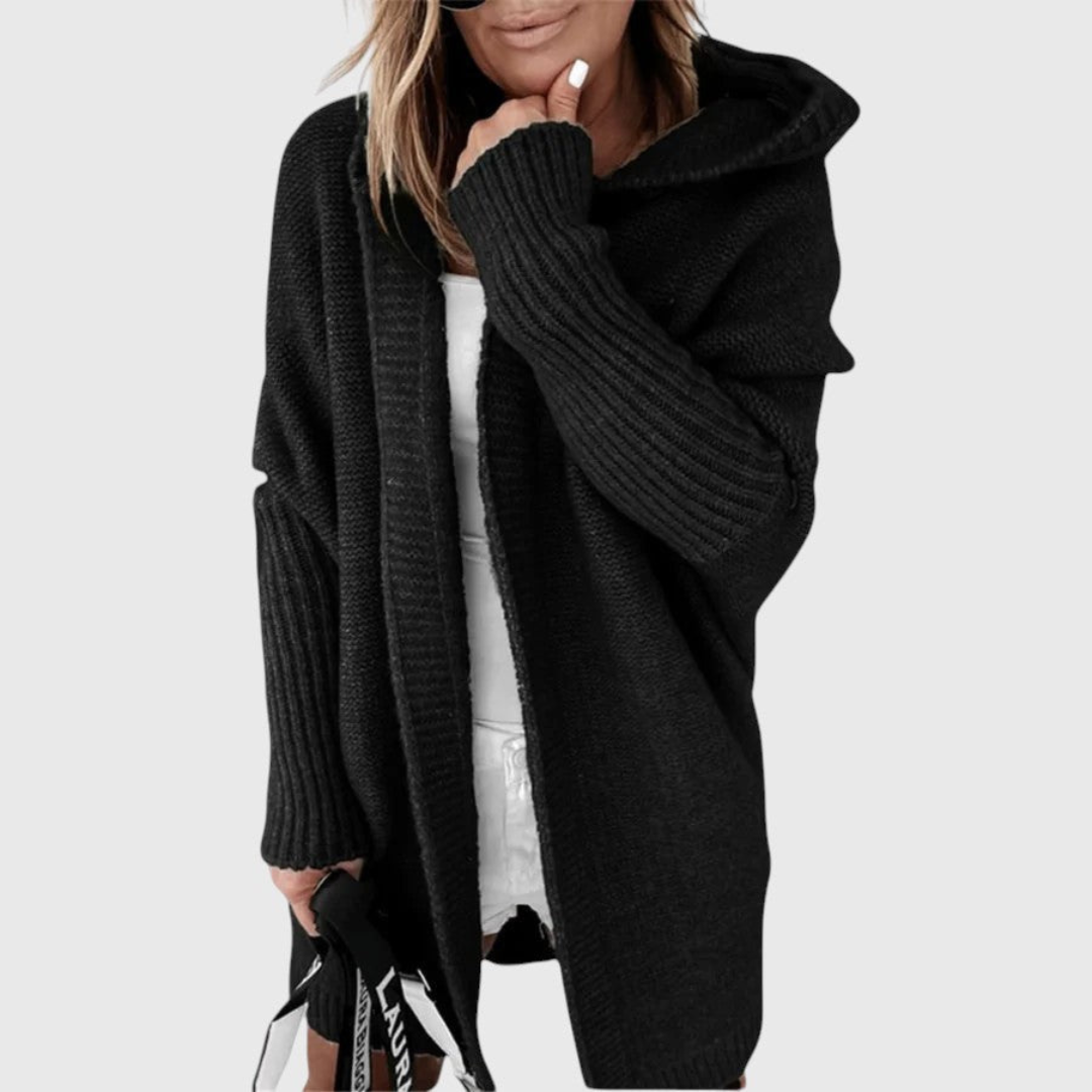 Bridie – Hooded Knit Cardigan
