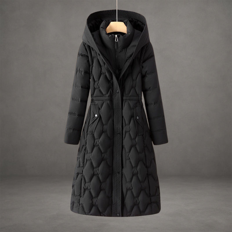 Etta – Longline Hooded Padded Coat