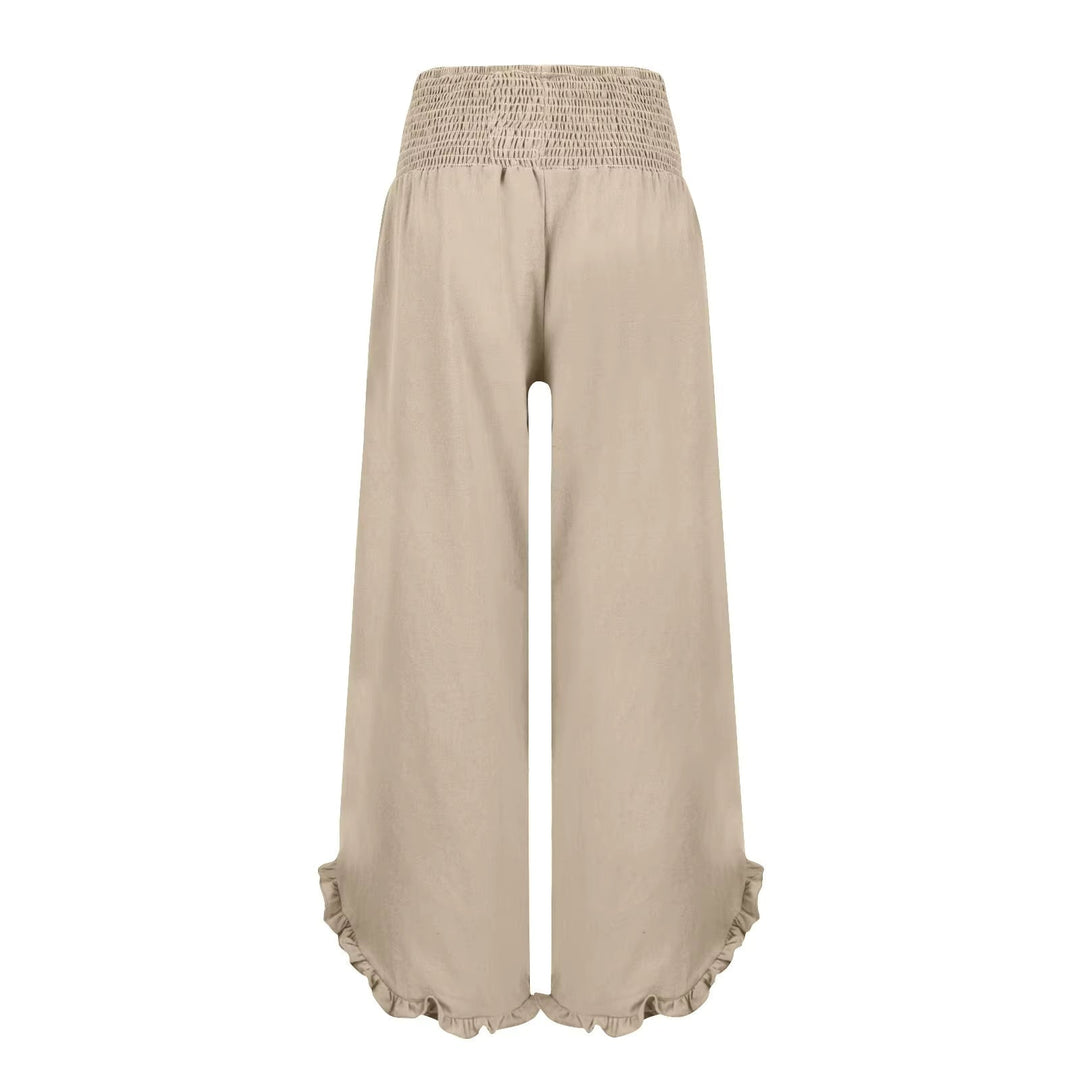 Clare | Linen-Look Ease Trousers
