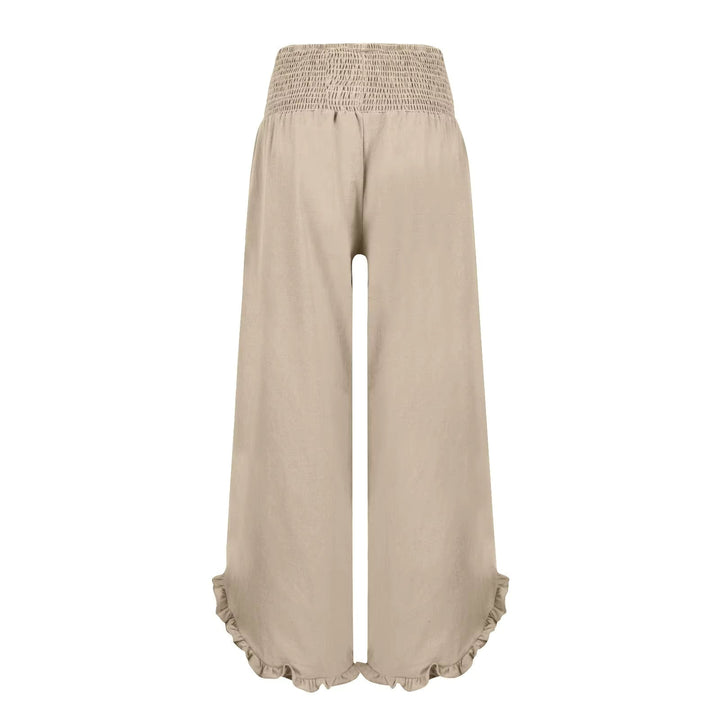 Clare | Linen-Look Ease Trousers