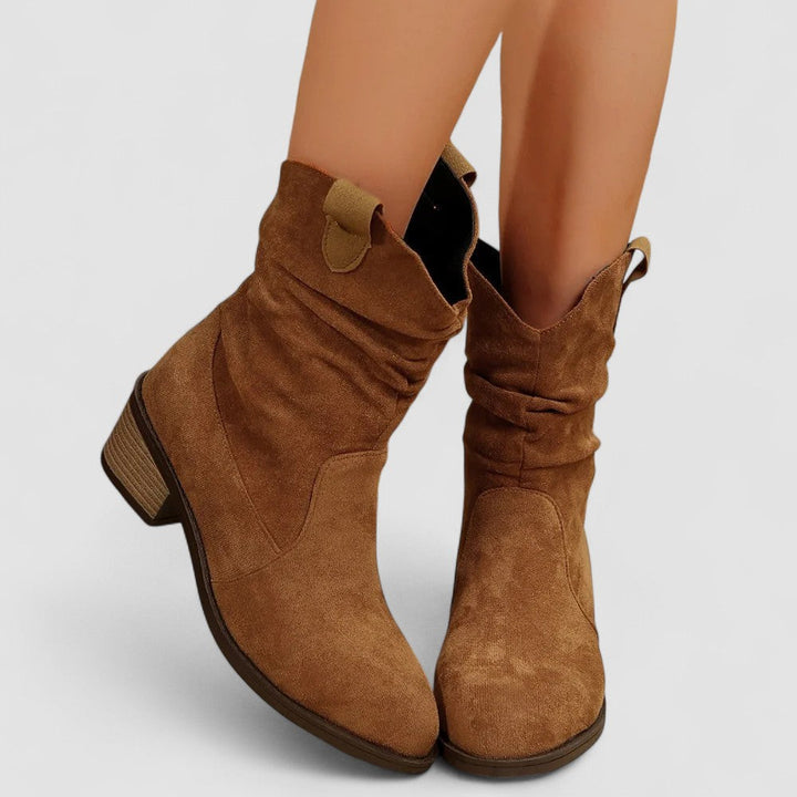 Katharine – Slouchy Mid-Calf Boots