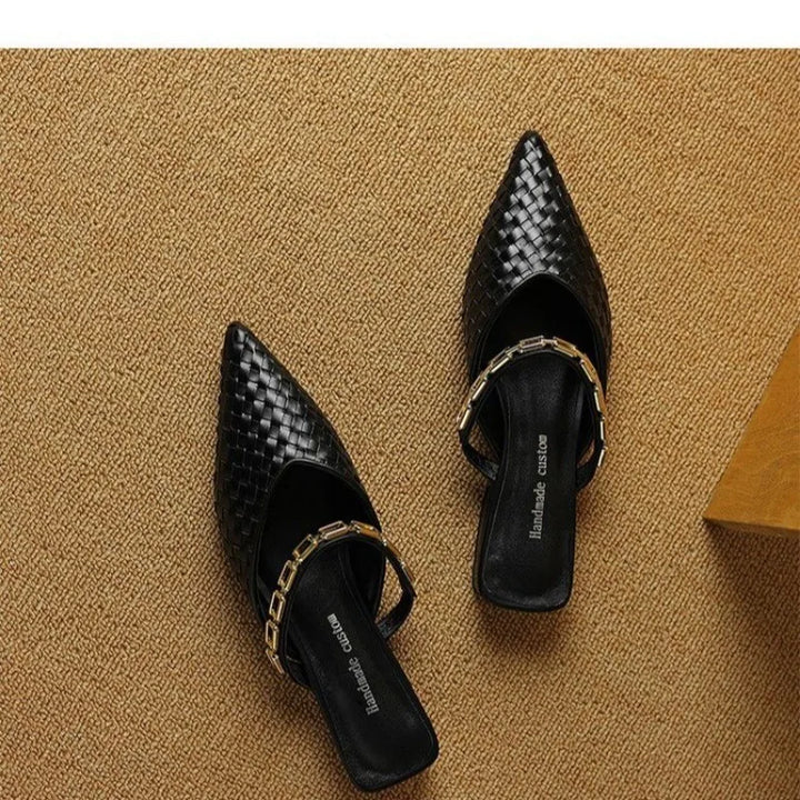 Dayanara | Pointed-Toe Mules