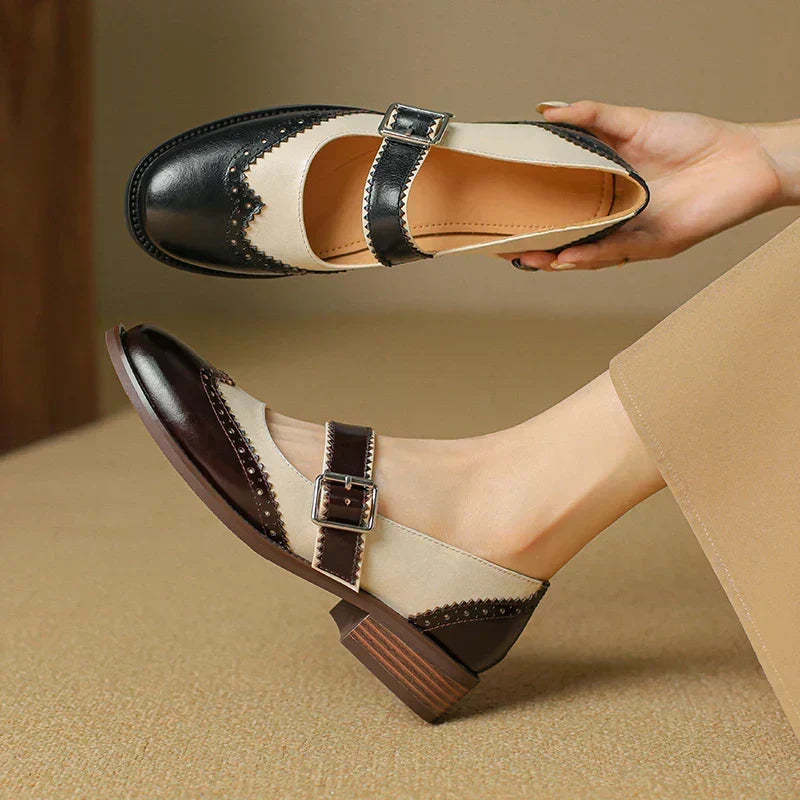 Melba | Leather Mary Janes