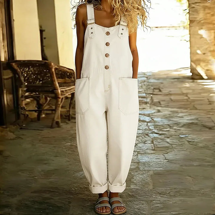 Abigail | Adjustable Denim Dungarees