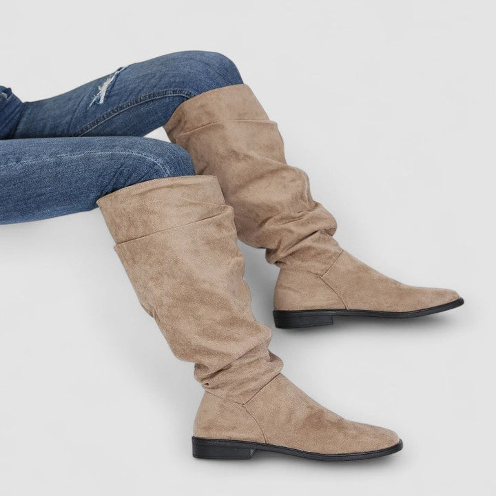 Rita – Slouchy Knee-High Boots