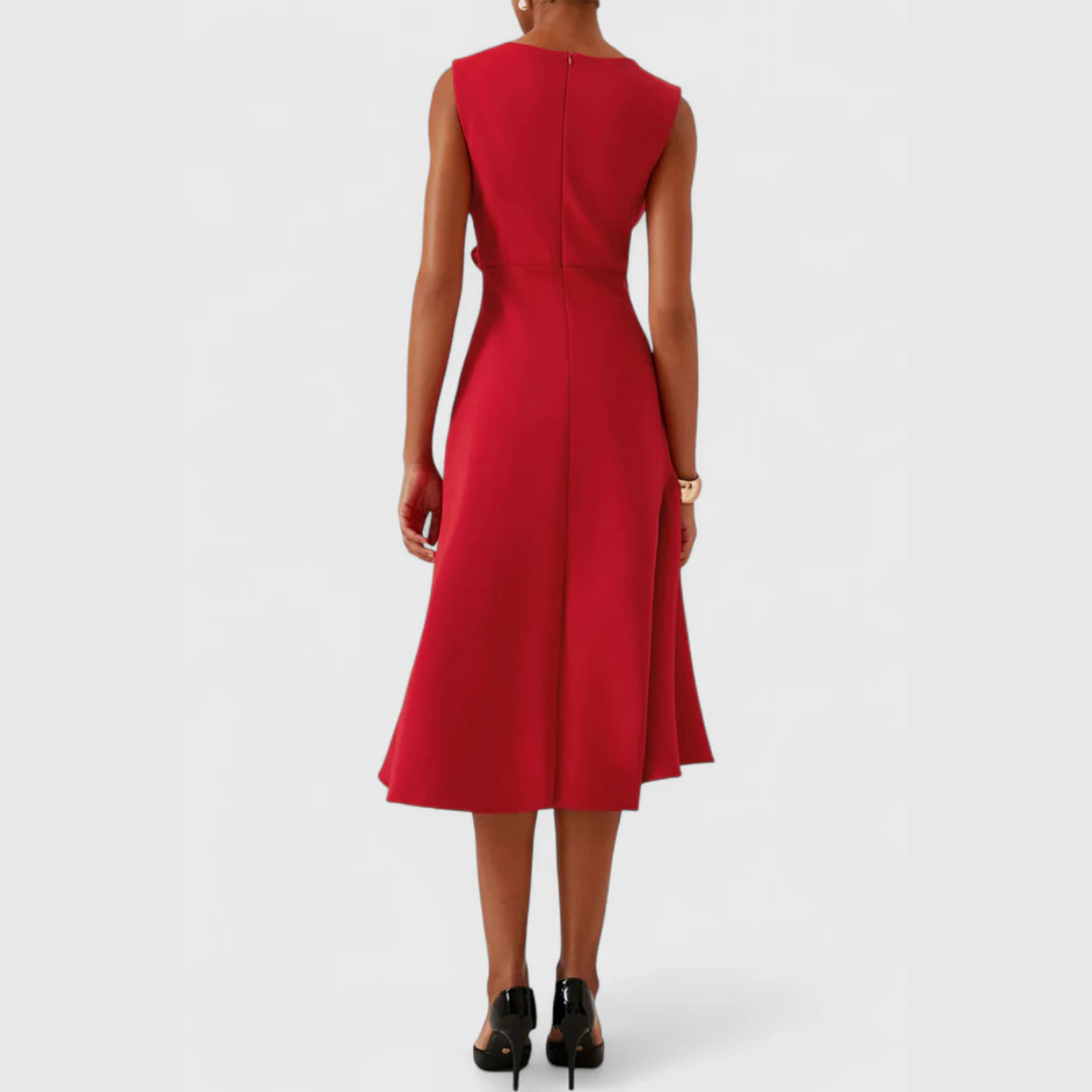 Rhiannon | Draped Asymmetric Midi