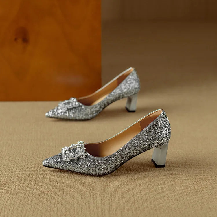 Olya | Glitter Pumps