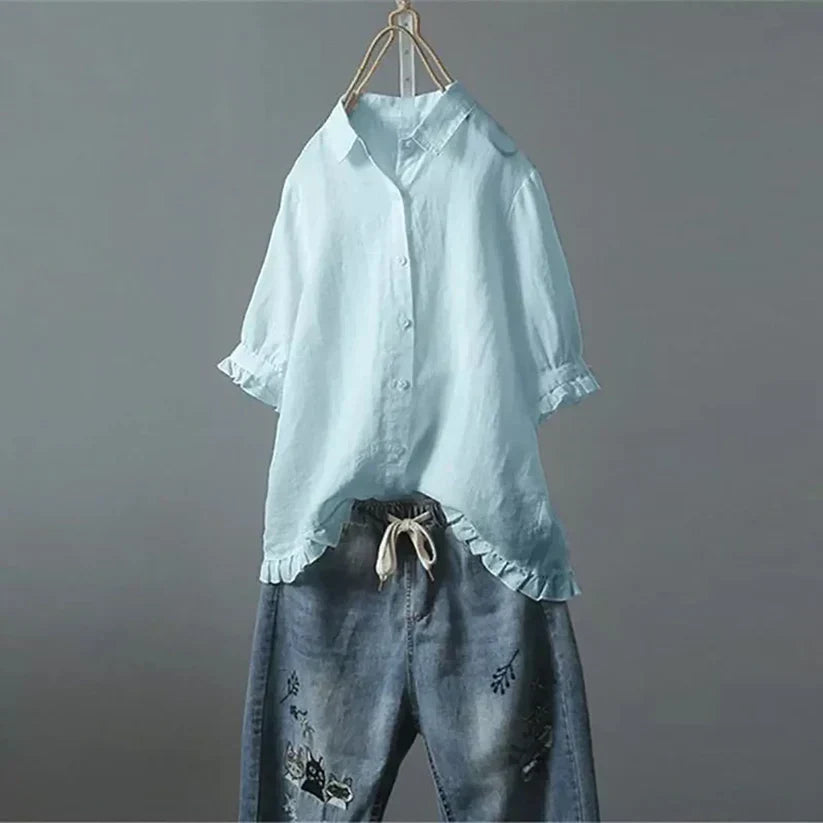 ANNA | Everyday Ruffle Top