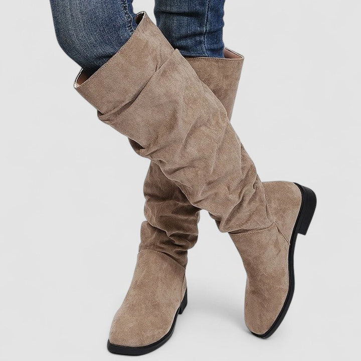 Rita – Slouchy Knee-High Boots