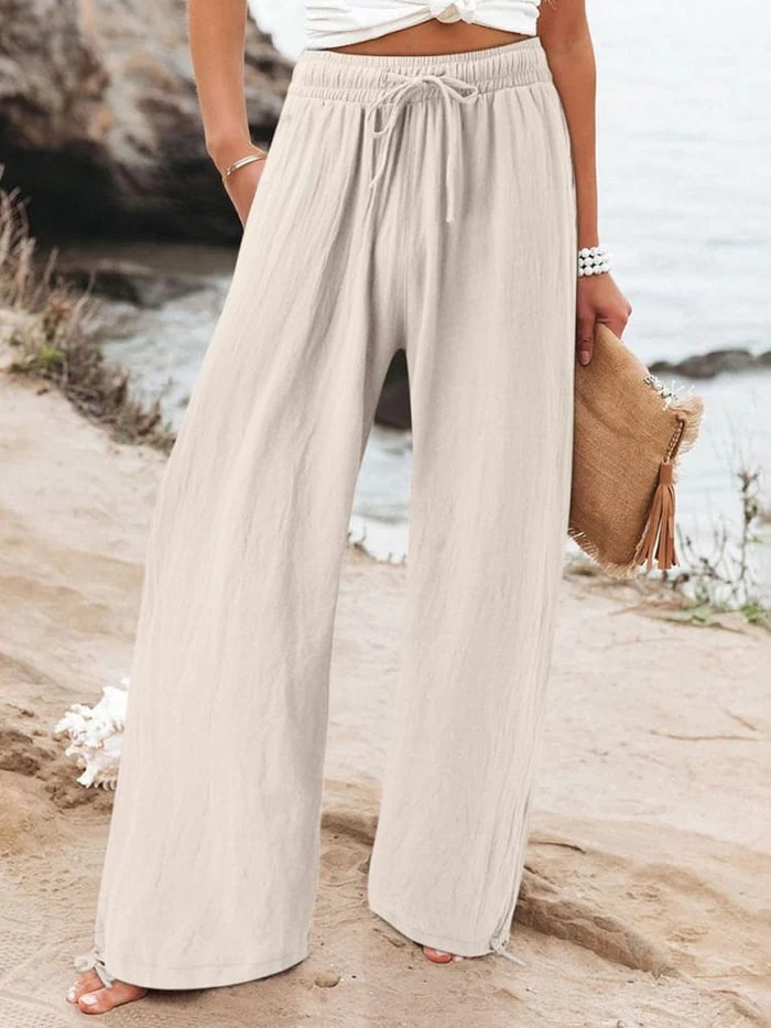 Madalyn | Wide Leg Casual Trousers