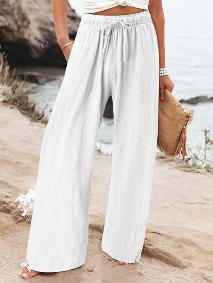 Madalyn | Wide Leg Casual Trousers