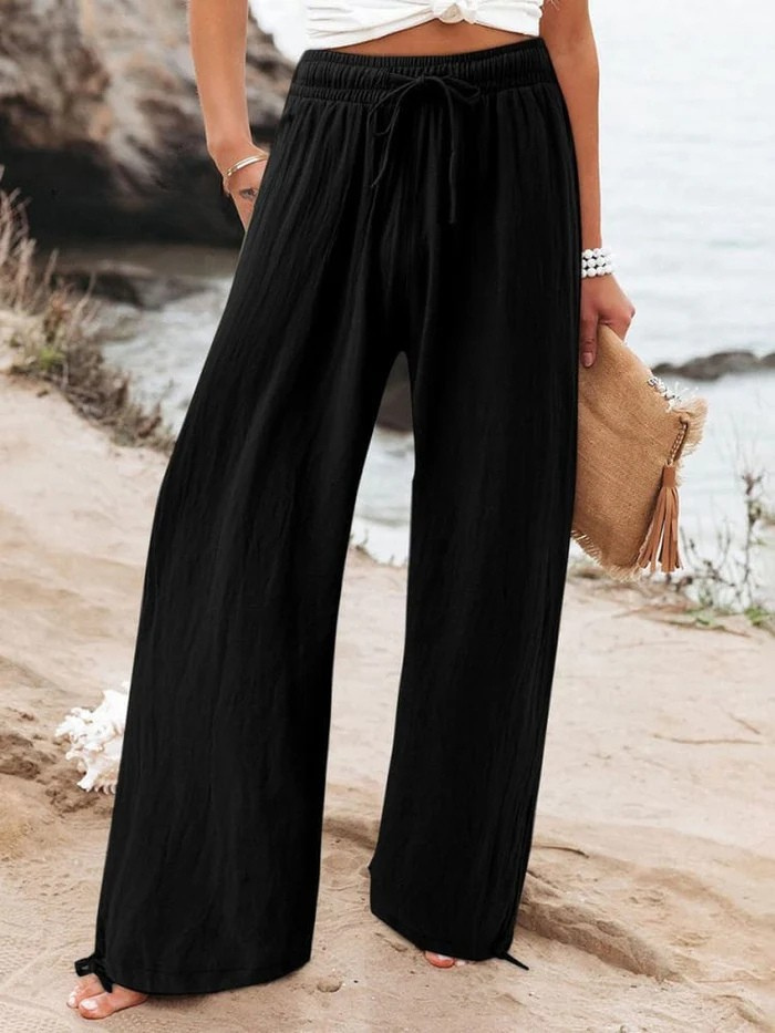 Madalyn | Wide Leg Casual Trousers